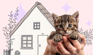 Как приучить котёнка к новому дому - Блог SUPERPET