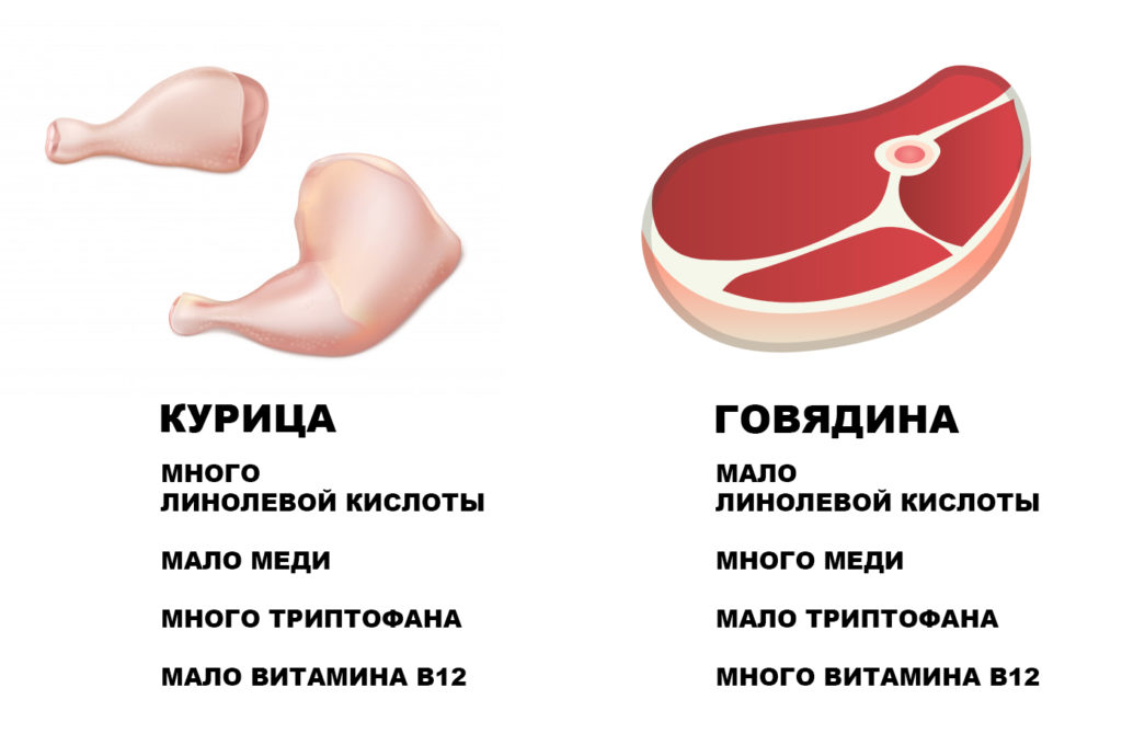 balance01 Разница в содержании разных микроэлементов в курицу и говядине