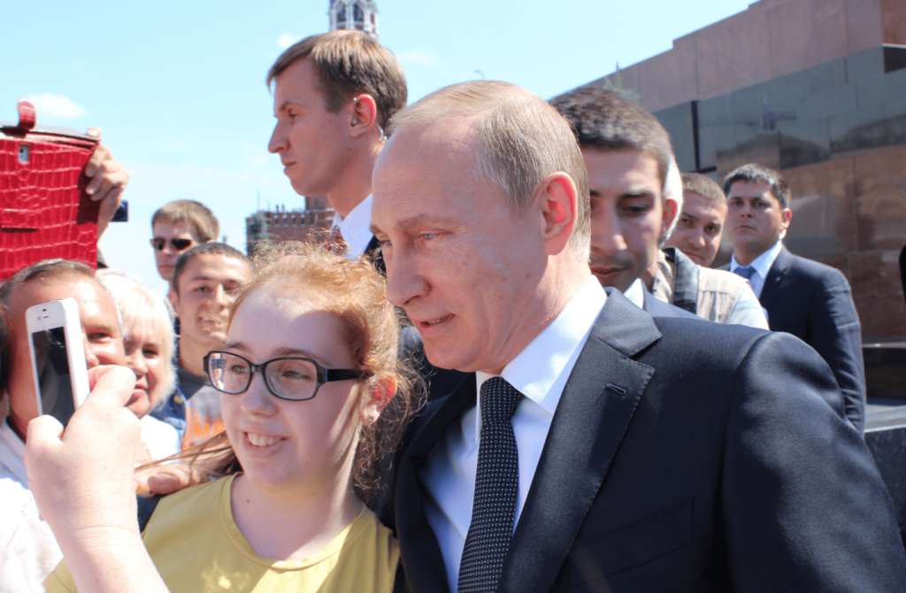 Путин встречается с народом