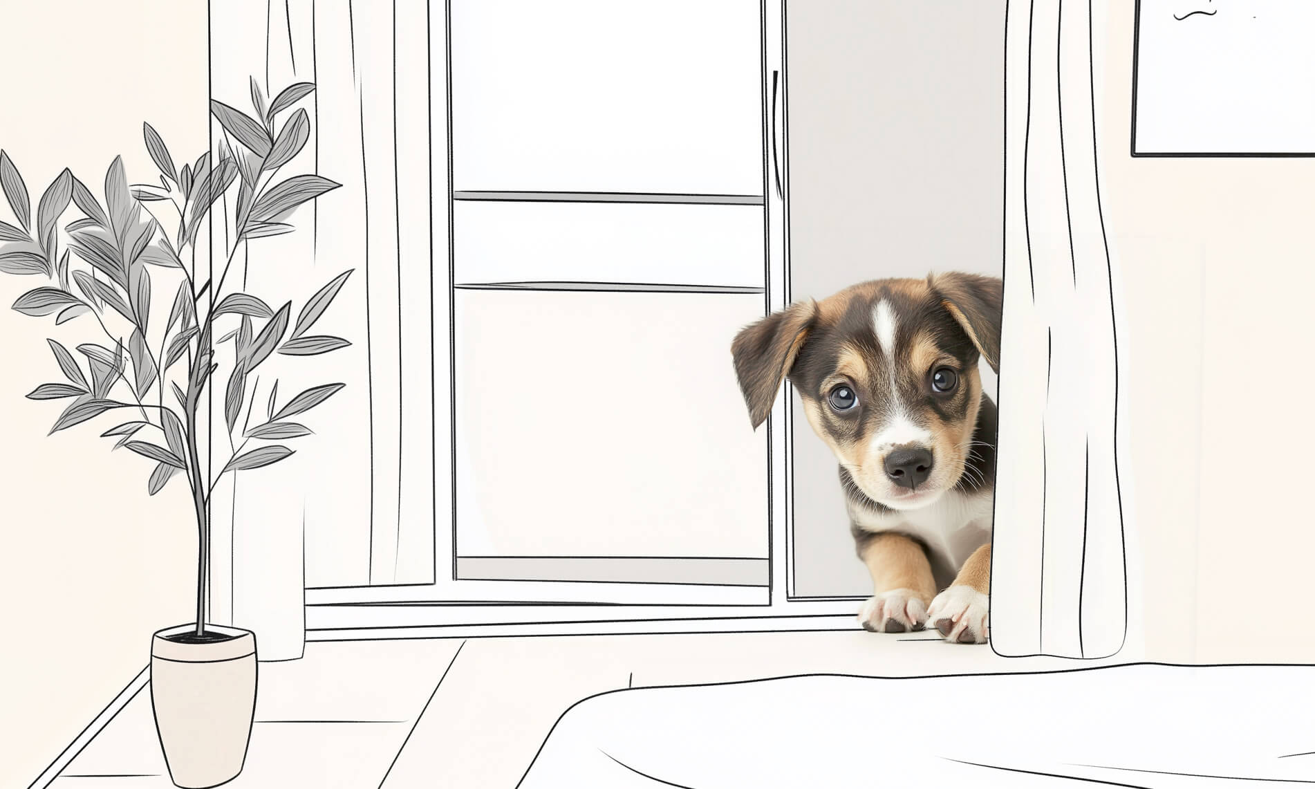 Как приучить щенка к новому дому - Блог SUPERPET