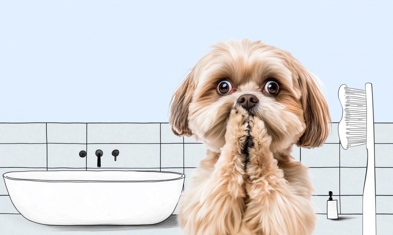 Как и чем чистить зубы собаке в домашних условиях - Блог SUPERPET