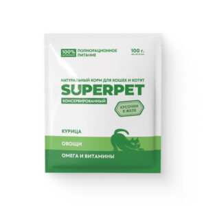 Курица для кошек. Кусочки в желе