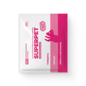 Говядина для собак. Кусочки в желе