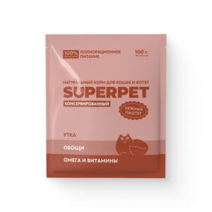 Утка для кошек. Паштет