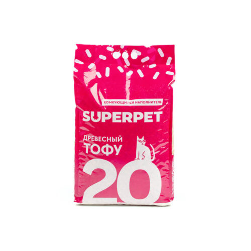 Древесный Тофу наполнитель - SUPERPET