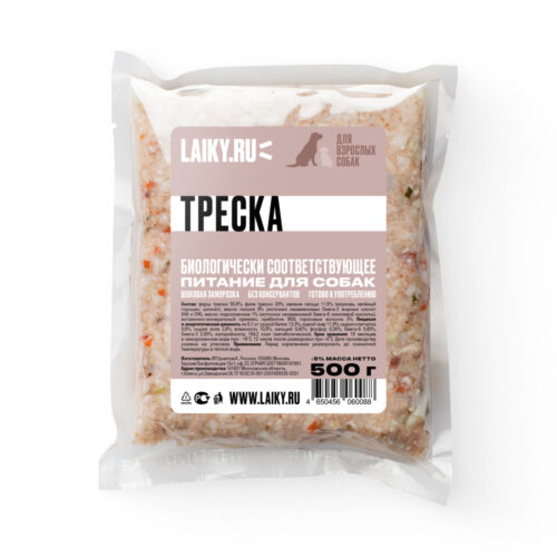 Треска для взрослых 500г - SUPERPET