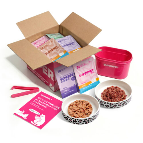 Стартовый набор для кошек и котят - SUPERPET