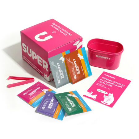 Стартовый набор замороженного корма для собак, 5 вкусов - SUPERPET
