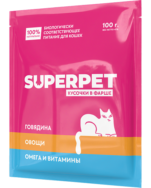 SUPERPET Питание для кошек и котят - SUPERPET