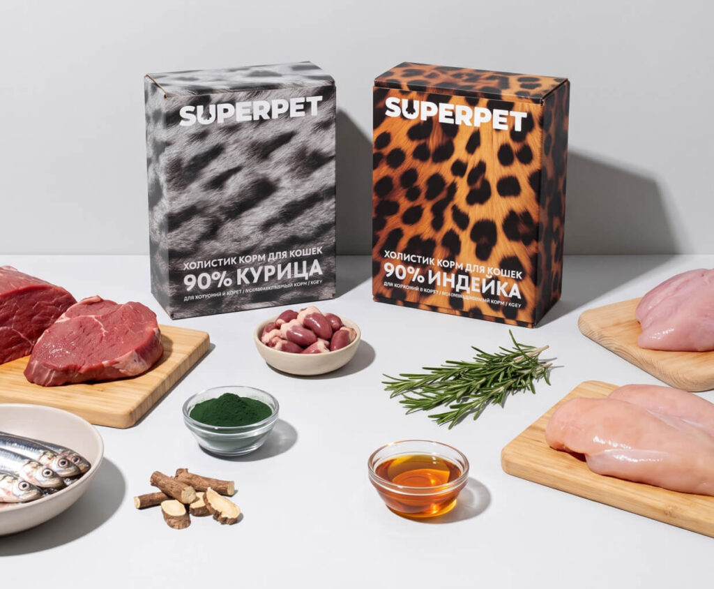 Влажный натуральный корм для кошек - SUPERPET